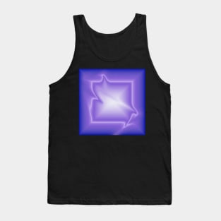 A distorted purple square Tank Top